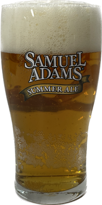 Samuel Adams Summer Ale Beer Glass