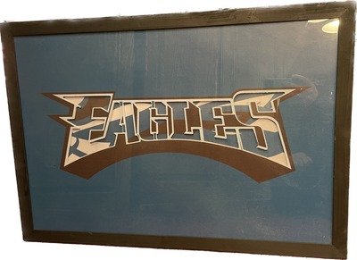 Eagles Modern Framed Art