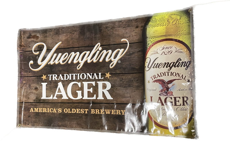 Yuengling Banner - Lager 3x5 Sign BANNER