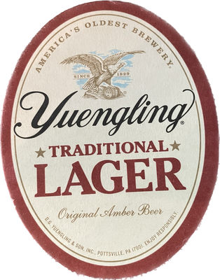 Yuengling Coaster Set 10 Pc - Lager