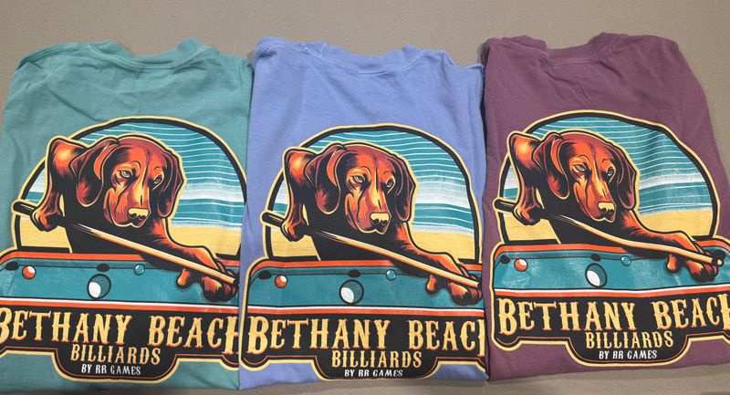 BETHANY BEACH BILLIARD LONG SLEEVE SHIRT - Comfort Colors