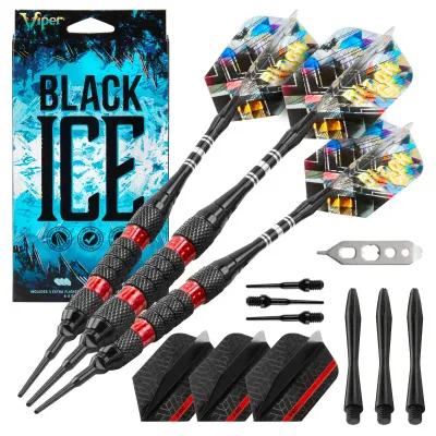 Black Ice Soft Tip Dart Set 