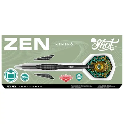 Zen Kensho Steel Tip Dart Set - 90% Tungsten