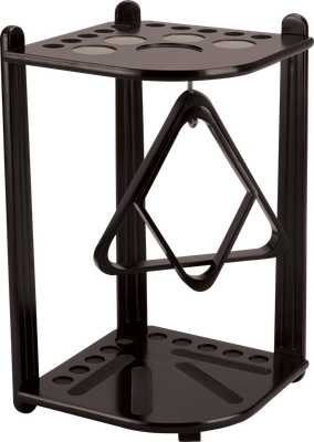 FR10  Cue Rack Midnight Black Cue Holder