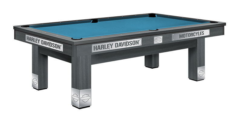 HARLEY-DAVIDSON MAPLE POOL TABLE