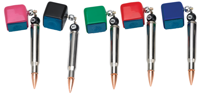 Chalk Box Bullet Pool Stick Pocket Chalker