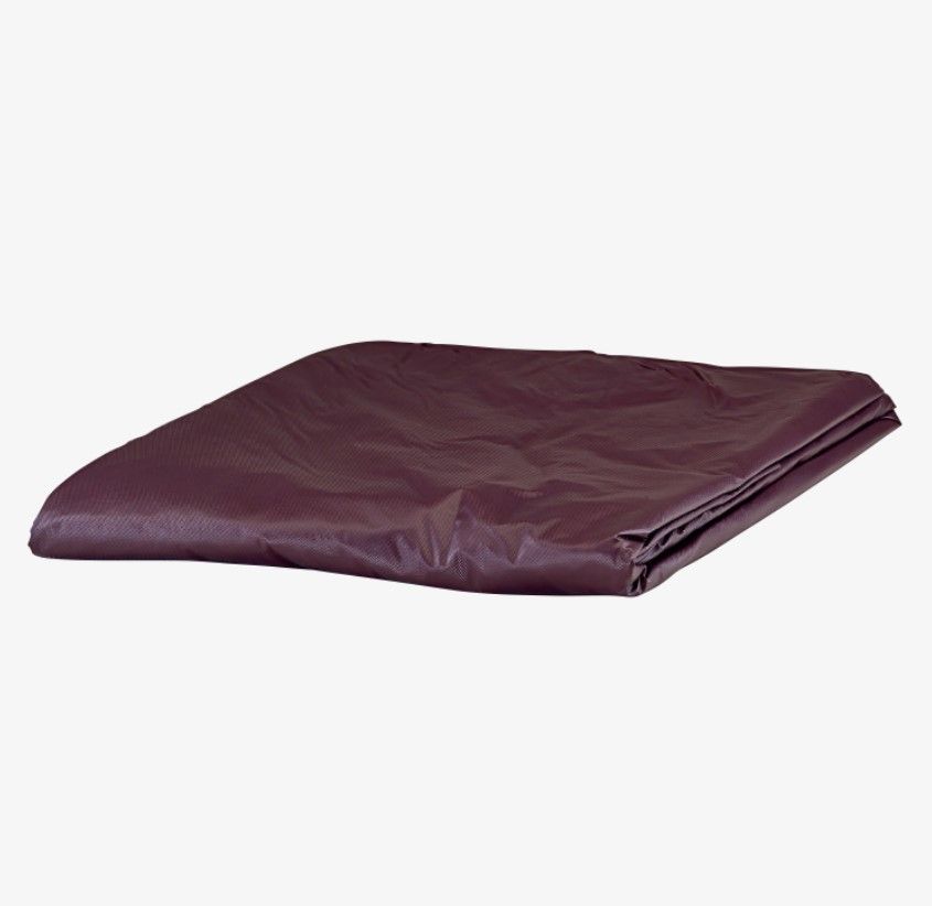 Plastic Pool Table Cover, Color: Brown, Size: 8ft