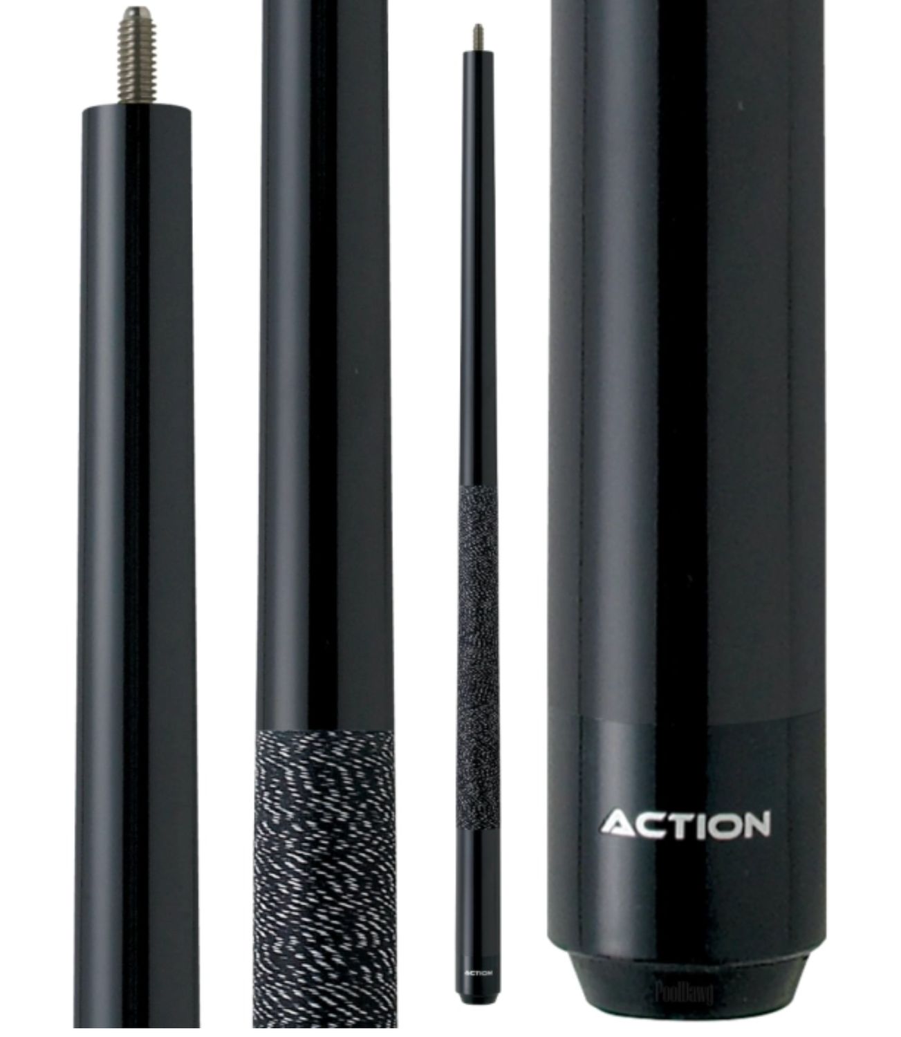 Action Junior Black 52" Cue Stick  JR01
