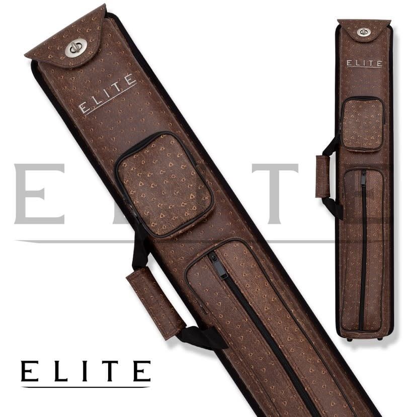 Elite ECN35 Nexus 3x5 Hard Cue Case  Brown