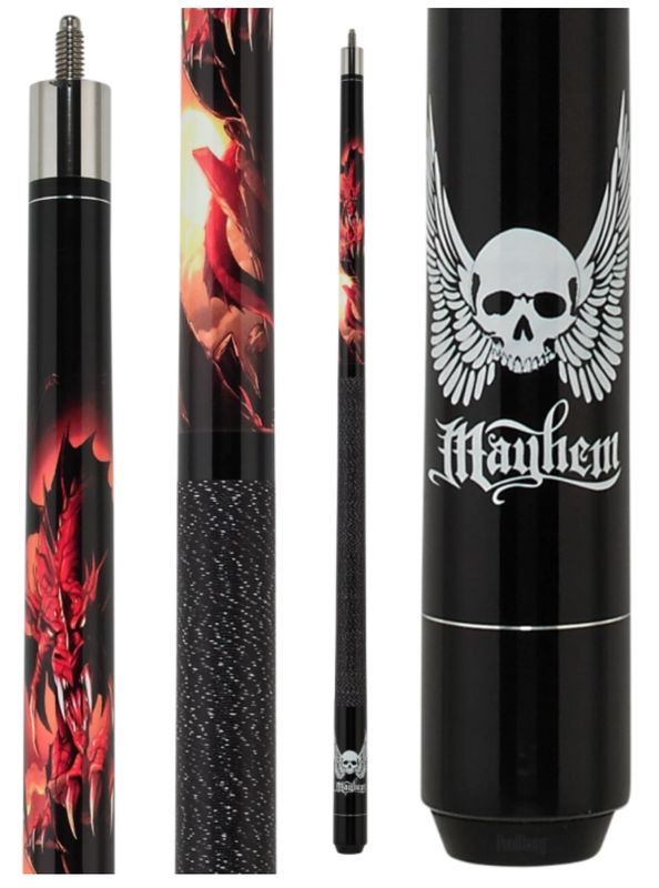 MAY10 ACTION MAYHEM SERIES CUE STICK 19oz