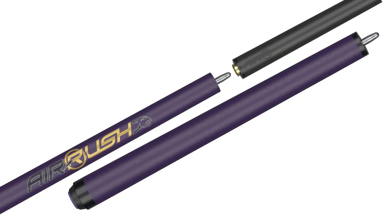Predator Air Rush Purple - No wrap Cue Stick with Revo Air Rush Jump Shaft