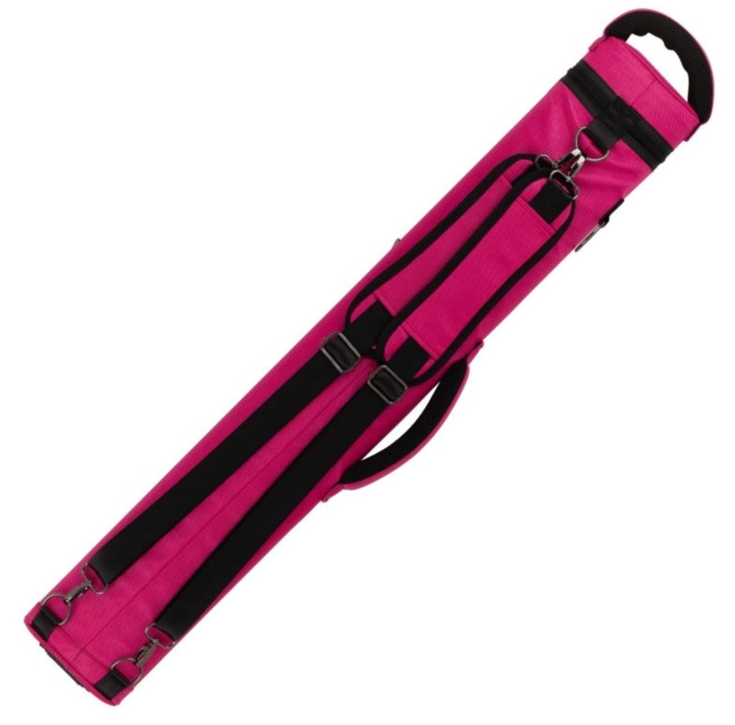 Action 3X5 Backpack Cue Case with Straps - FUSCSIA PINK