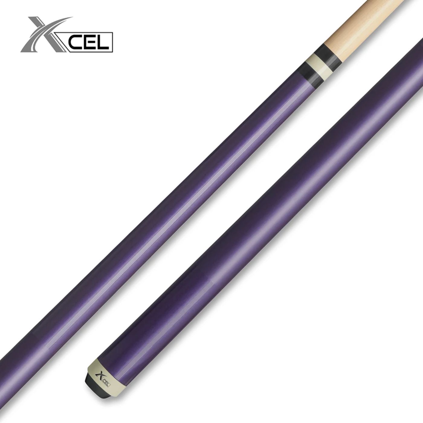 Koda Youth 52" Cue Stick Gloss Purple, Matte Purple Wrapless