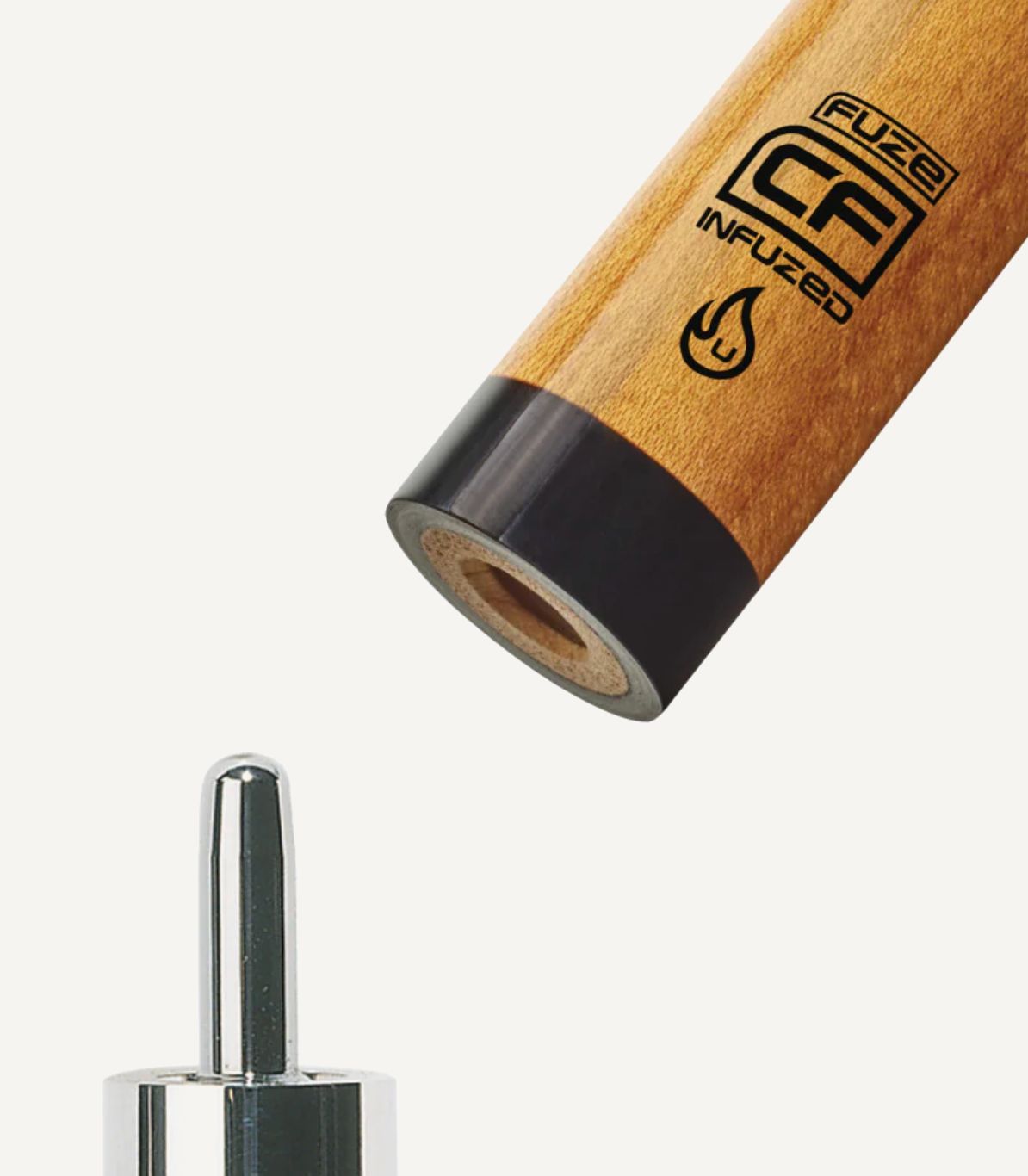 Pure X FUZE Kielwood Carbon Fiber InFUZED Solid Shaft- Uni-Loc Thread 12.5mm