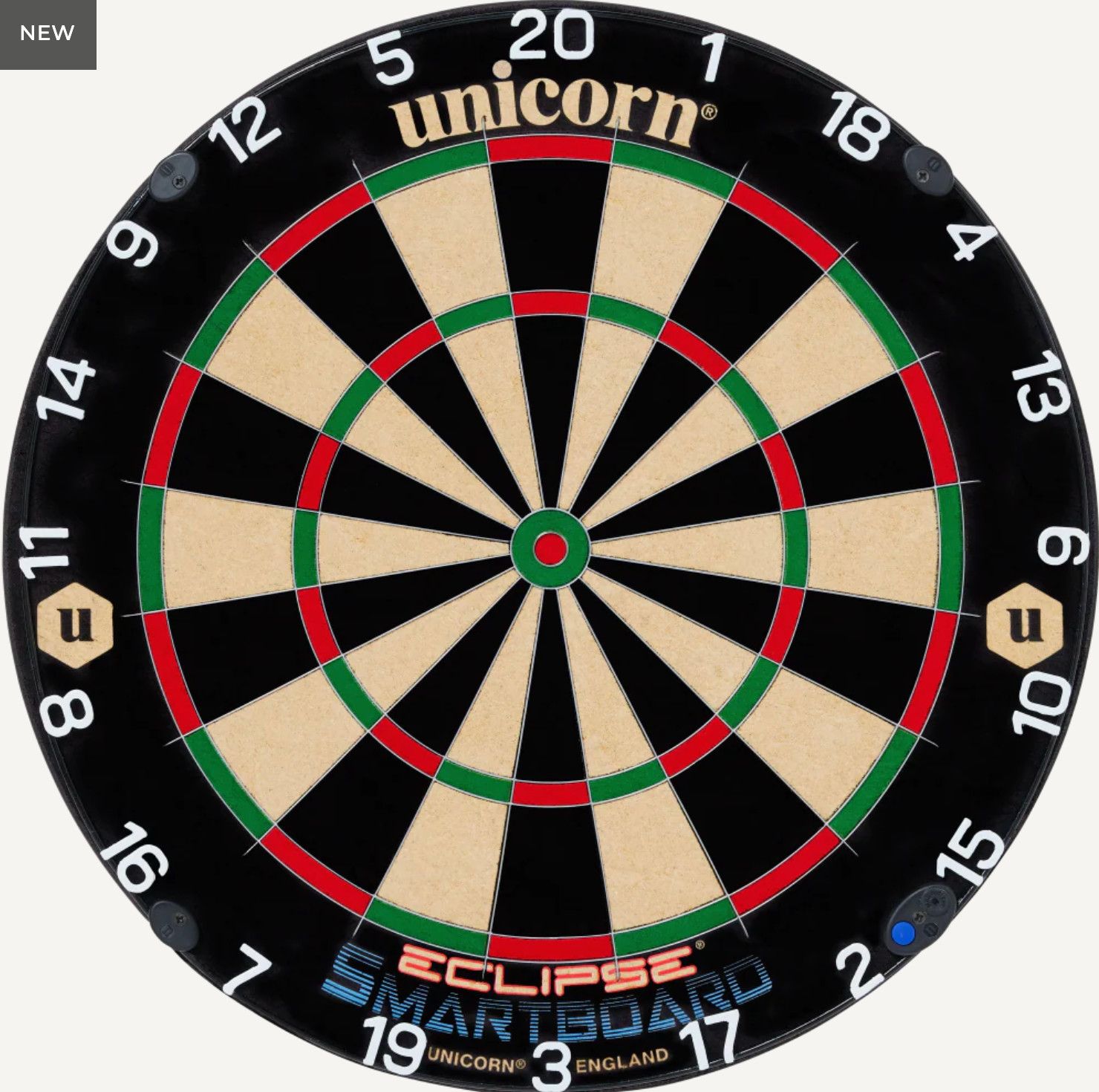 Unicorn Eclipse  Smartboard Dartboard : App Enabled Auto Scoring Bristle Dartboard
