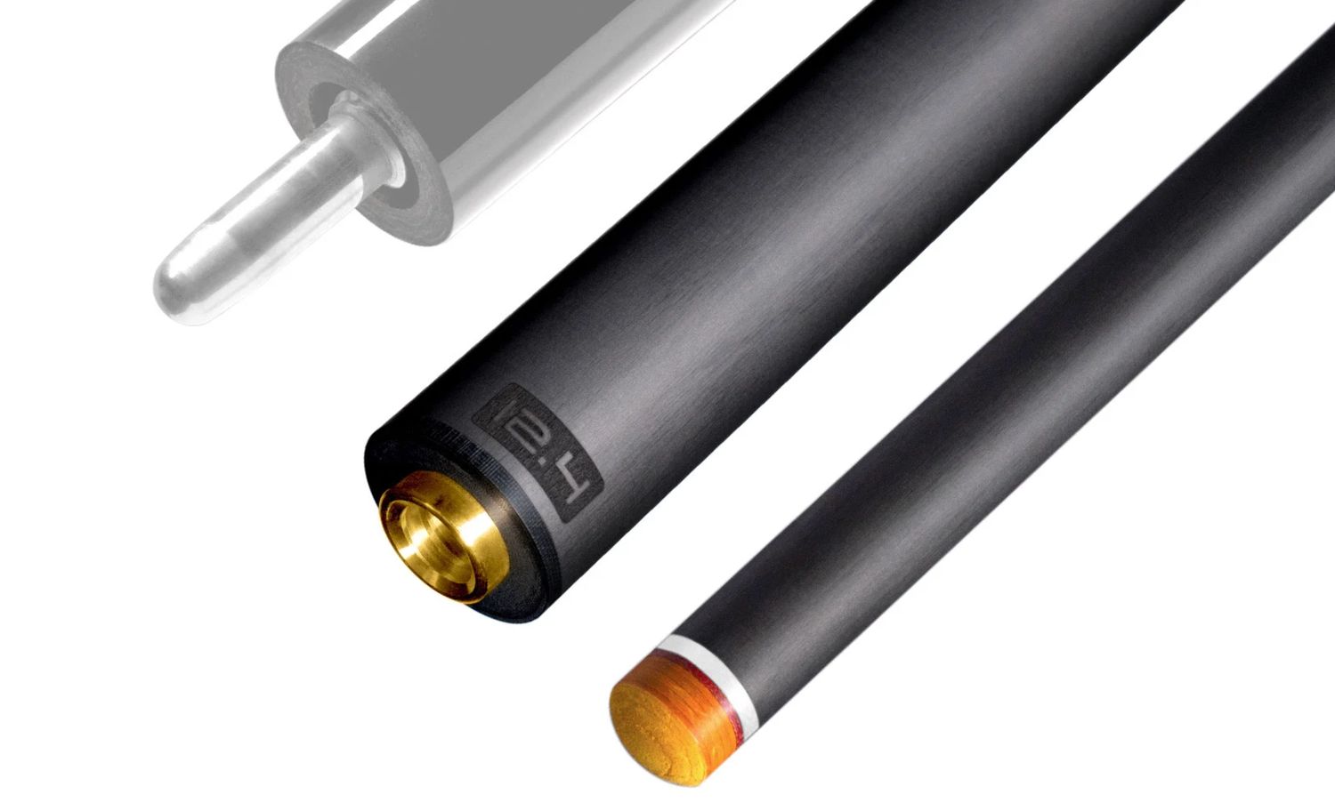 Predator P3 Orange Pool Cue Stick- Lux Leather Wrap -w/ Predator