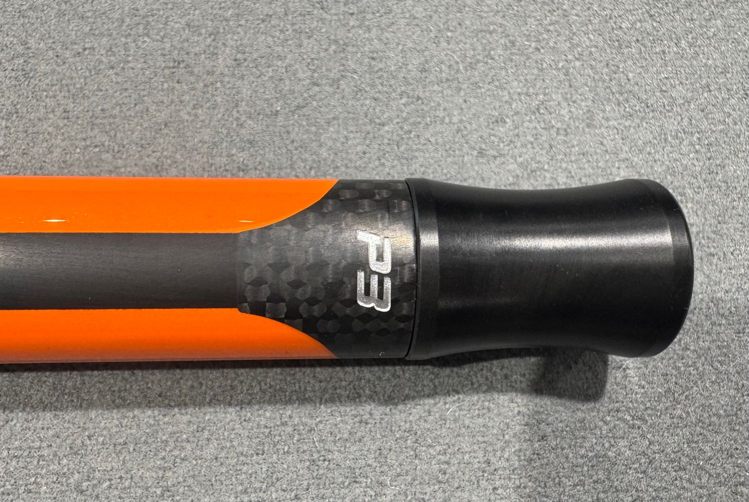 Predator P3 Orange Pool Cue Stick- Lux Leather Wrap -w/ Predator