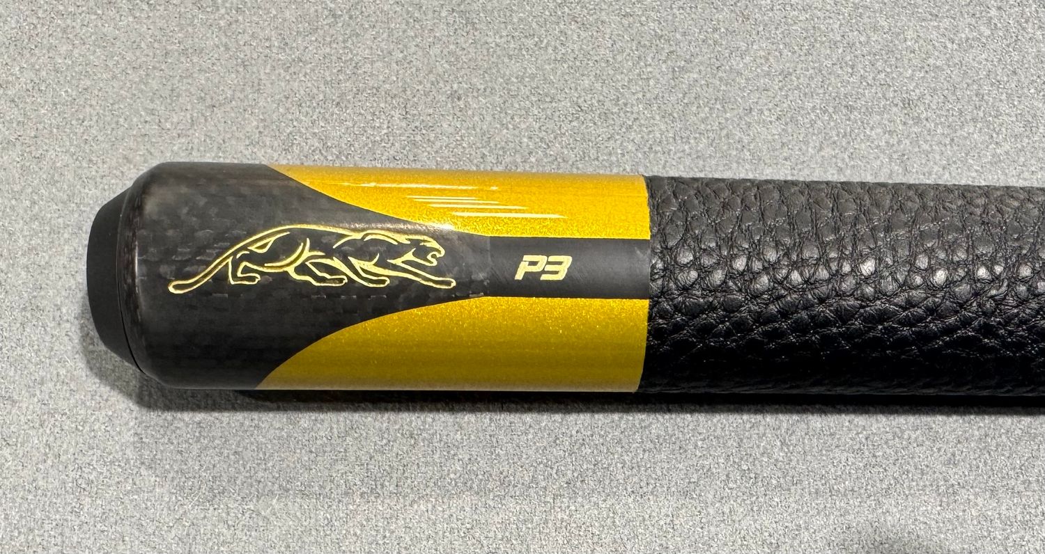 Predator P3 Cue Stick LIMITED EDITION Metallic Gold with Leather