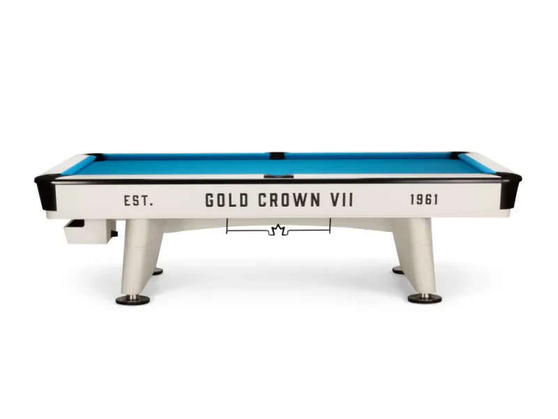 GOLD CROWN VII 9 FT BILLIARD POOL TABLE