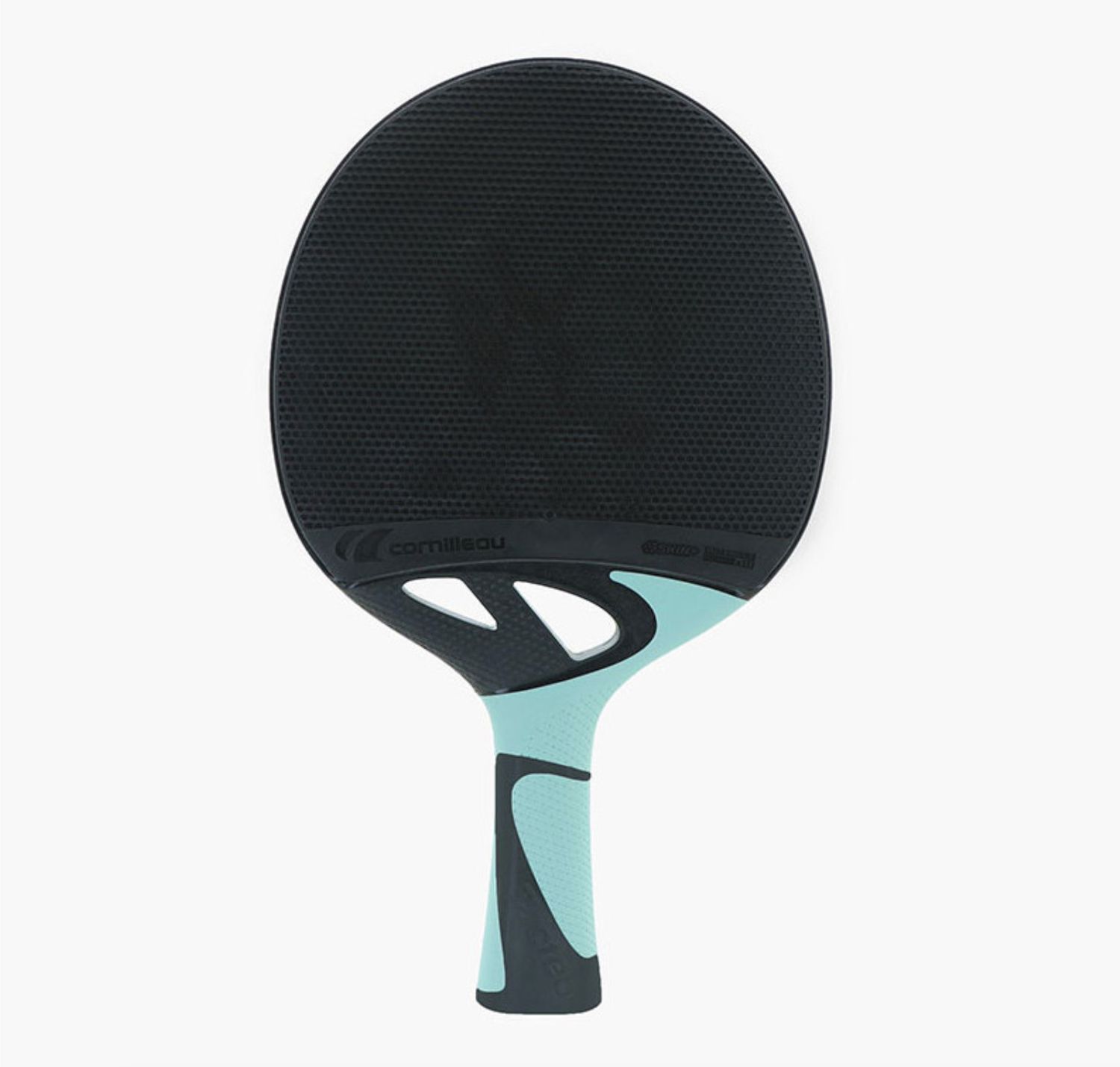 Cornilleau Tacteo 30 School - Light Blue Ultra-strong, versatile outdoor ping pong table tennis paddle