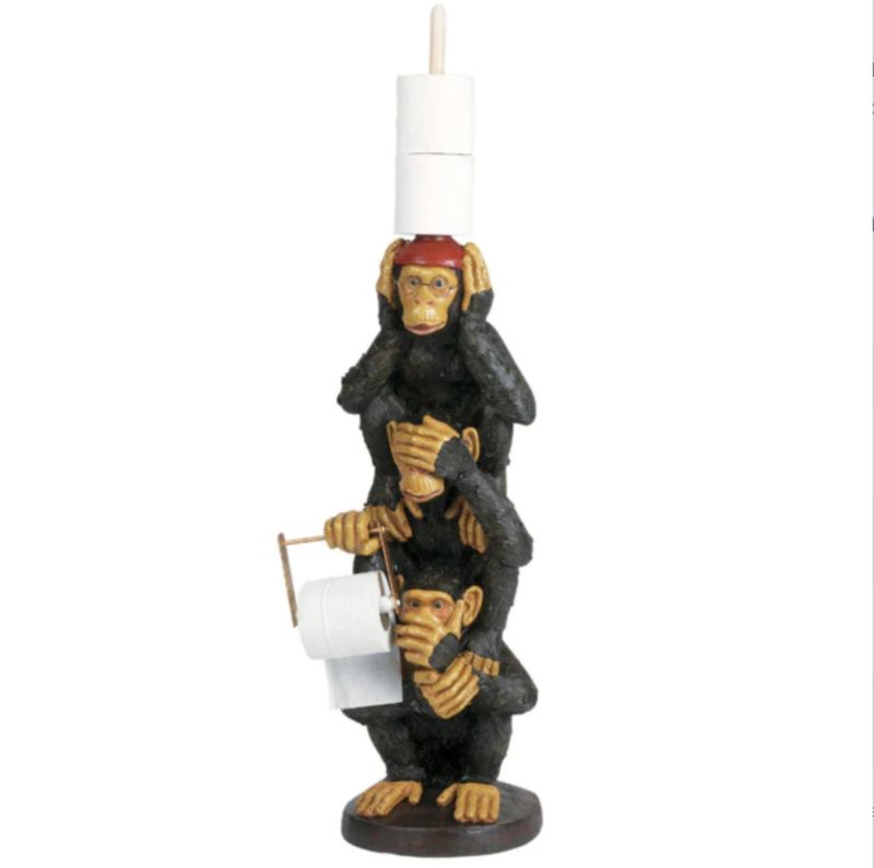 Monkey Toilet Tissue Holder Butler R846