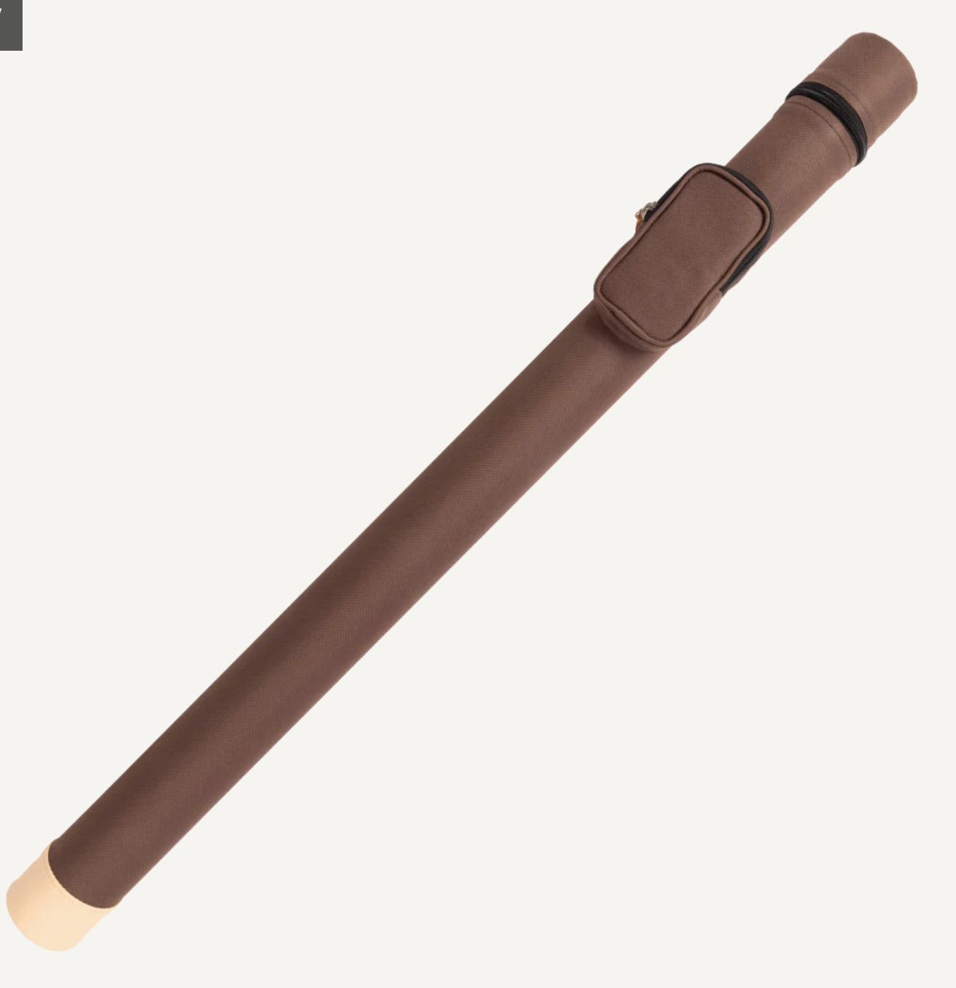 PJ-1BR Pro-Series Round Tube Cue Case 1B/1S 1x1 Brown