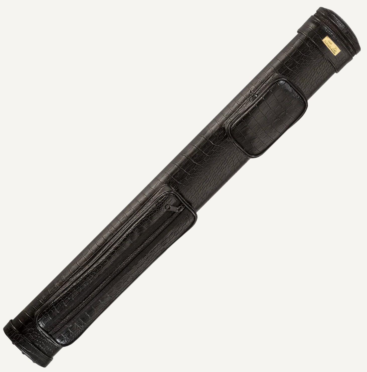 CROC CASE W STRAP BLACK 2B/2S 2X2 CUE CASE