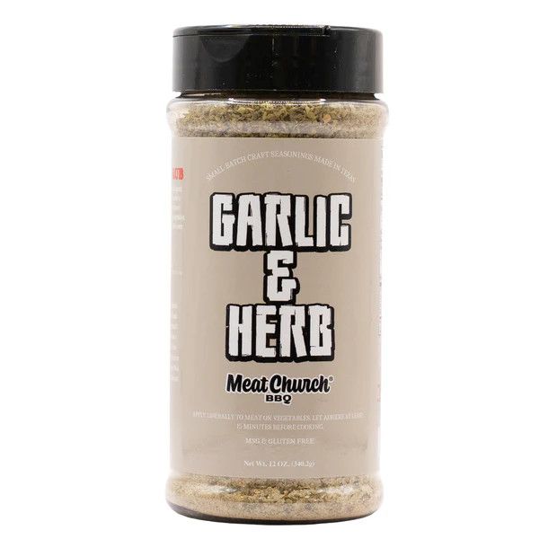 Meat Church Garlic &amp; Herb Seasoning 12oz