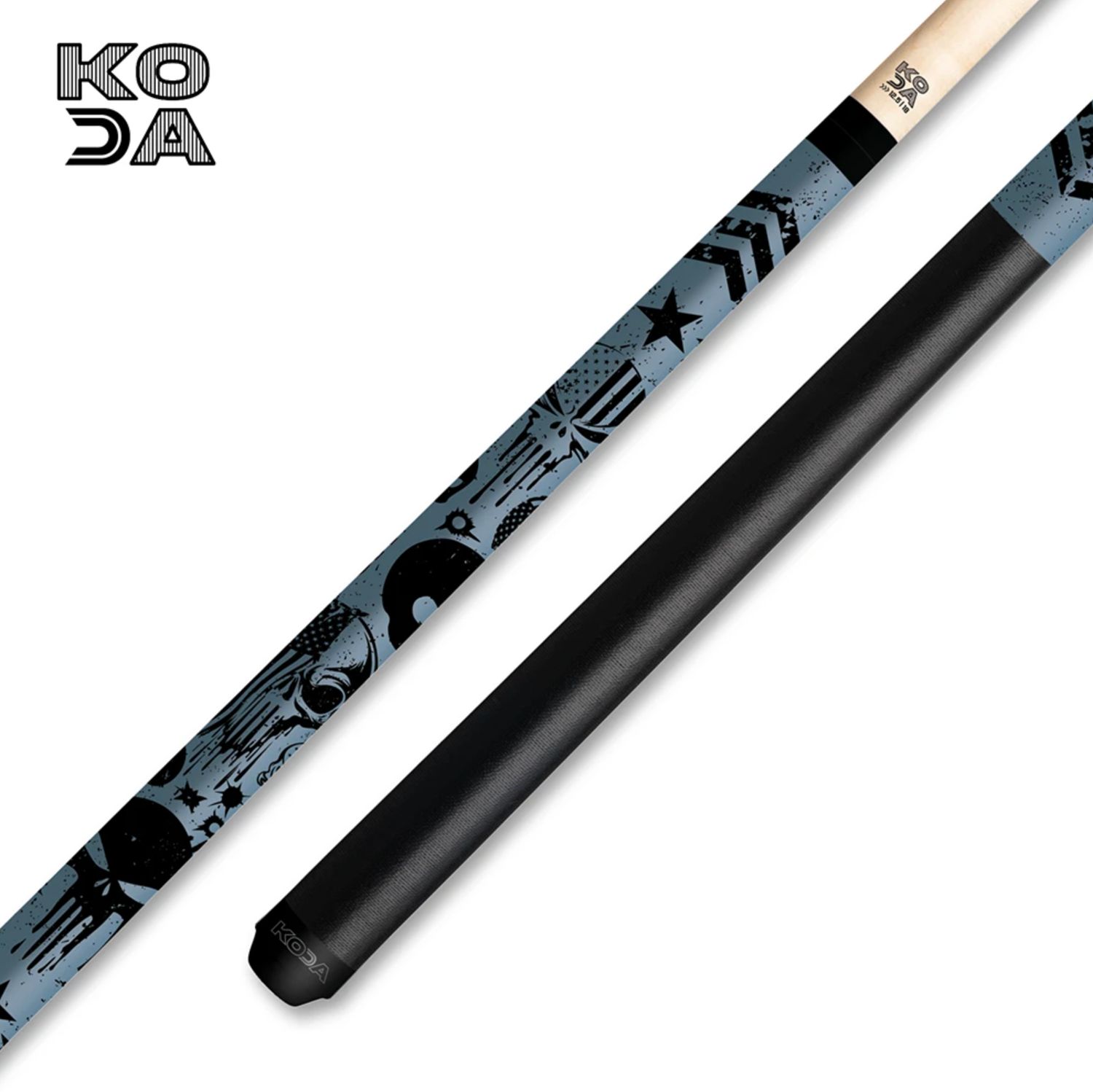 KODA KDV14BL BLUE SKULL CUE STICK