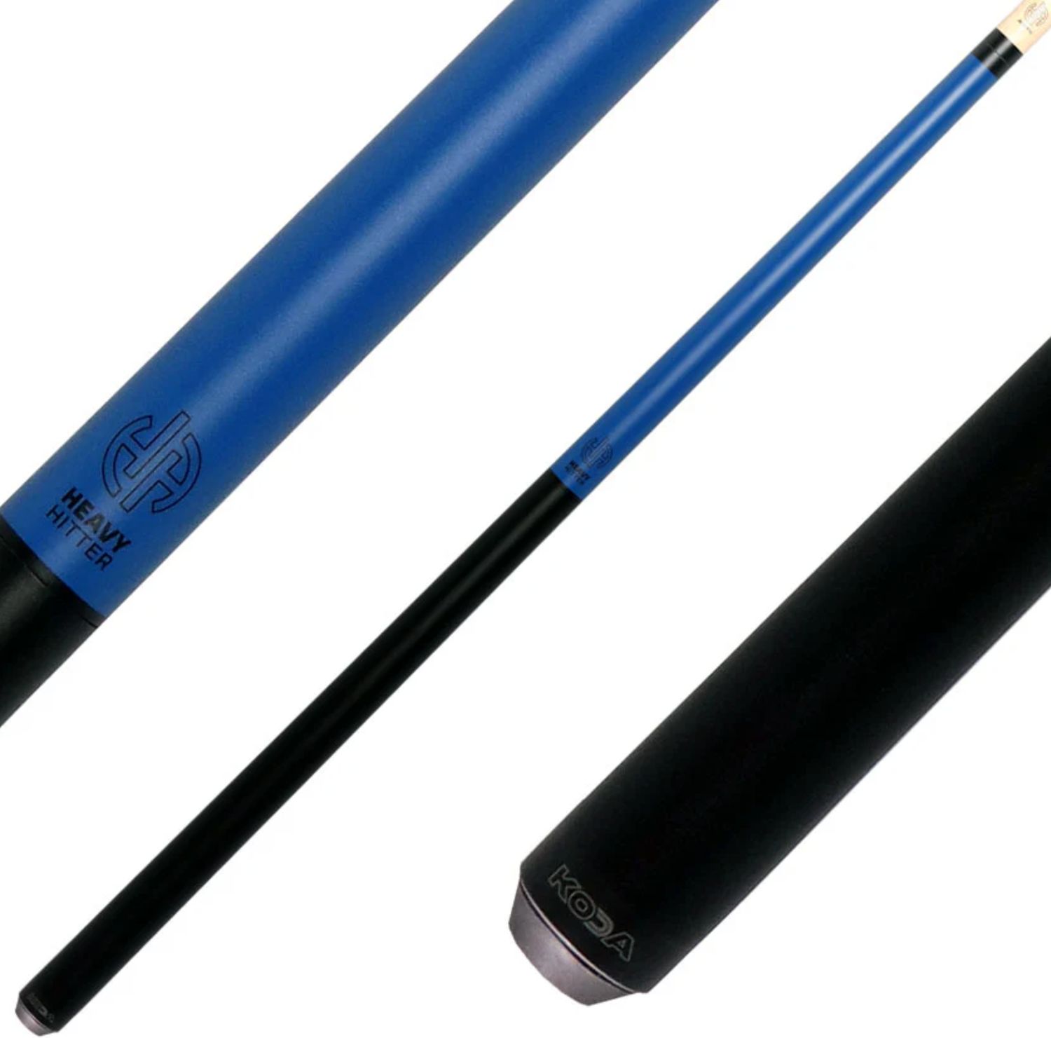 KDHHBL KODA 25OZ BLUE &amp; BLACK HEAVY HITTER BREAK CUE STICK