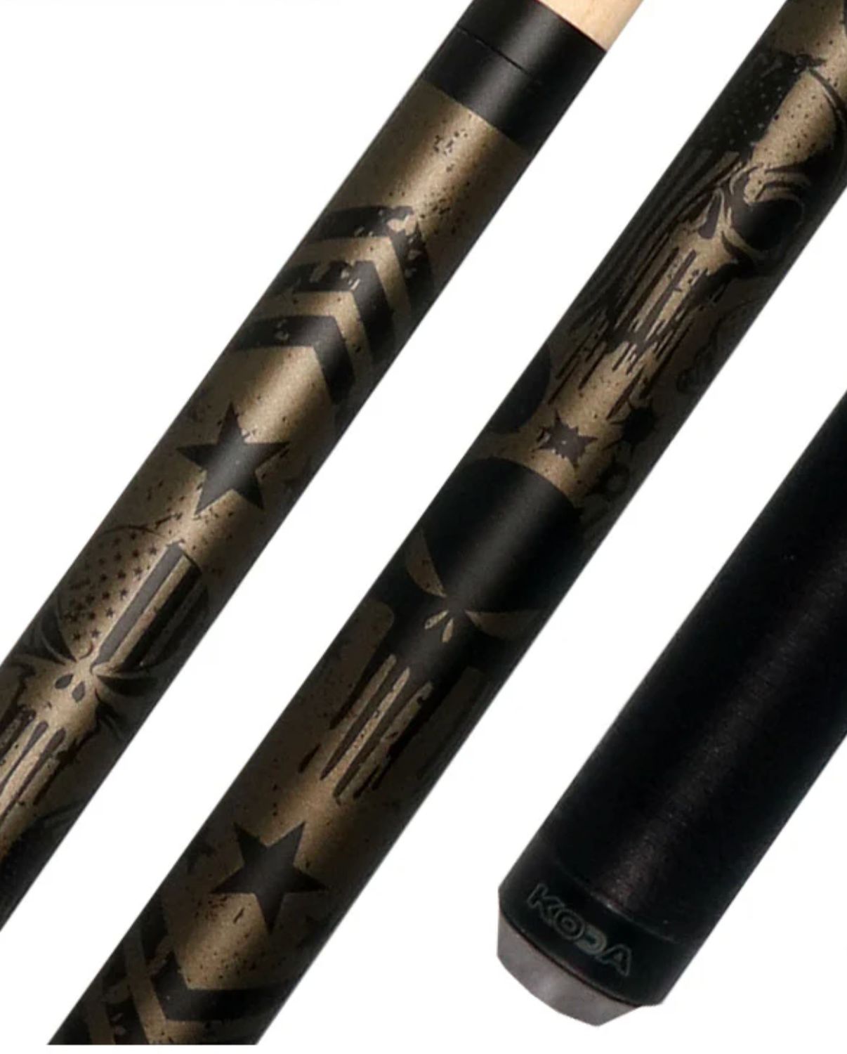 KODA KDV14GM GUNMETAL GREY SKULL CUE STICK