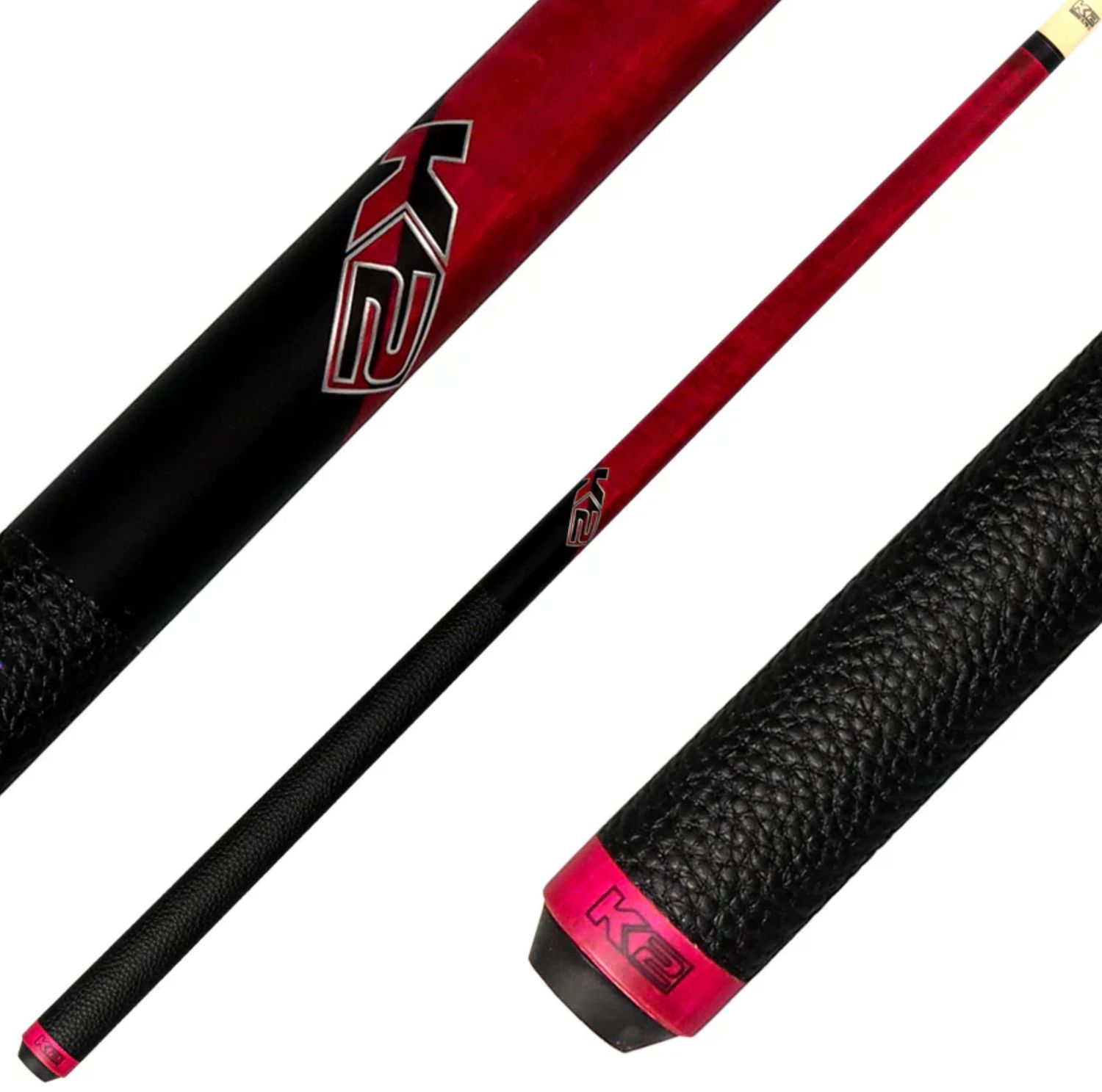 KODA K2 KLCPK PINK CURLY LORE WRAP CUE STICK - 11.75MM