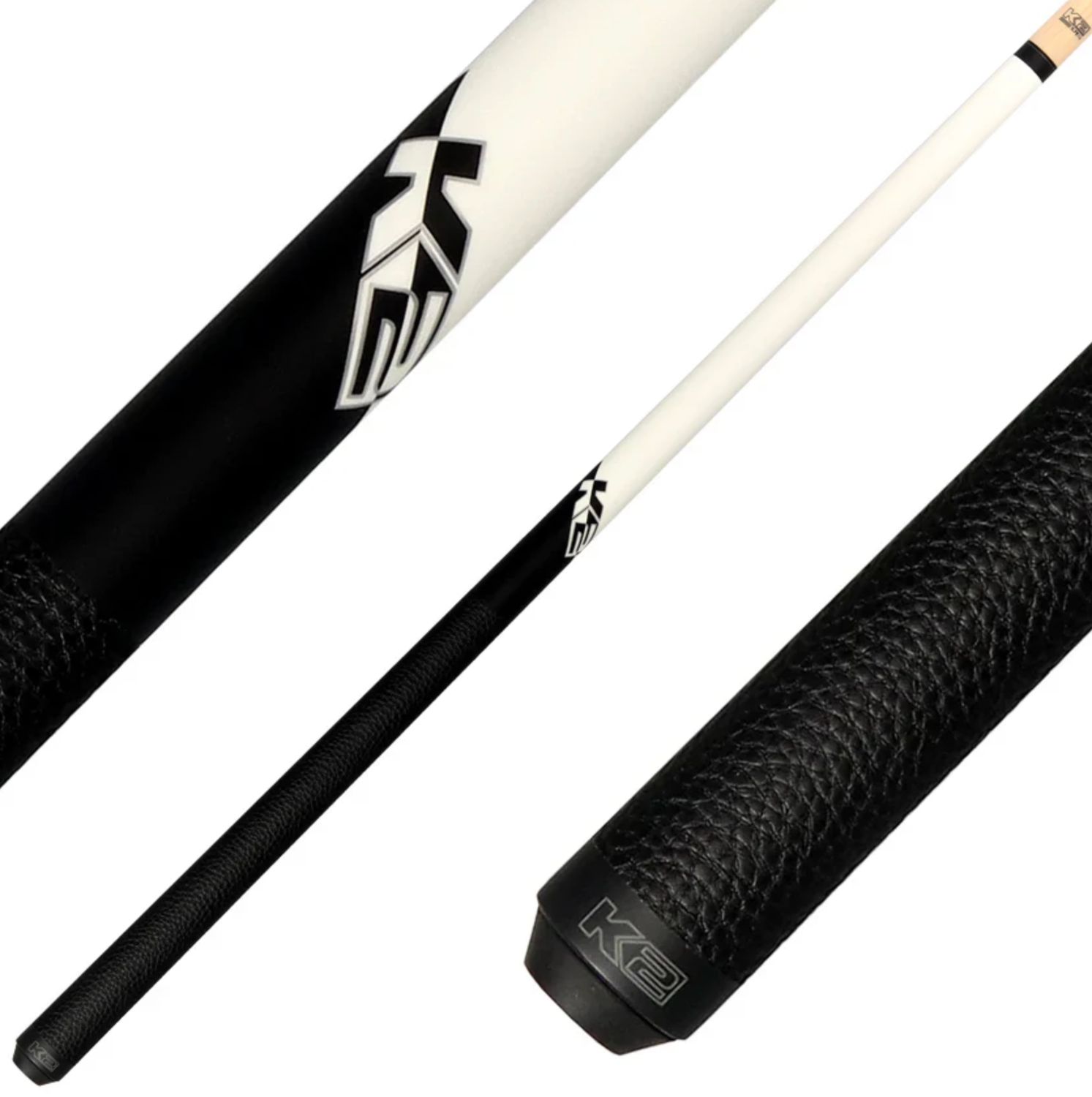KODA K2 KLCWH WHITE CURLY LORE WRAP CUE STICK - 11.75MM