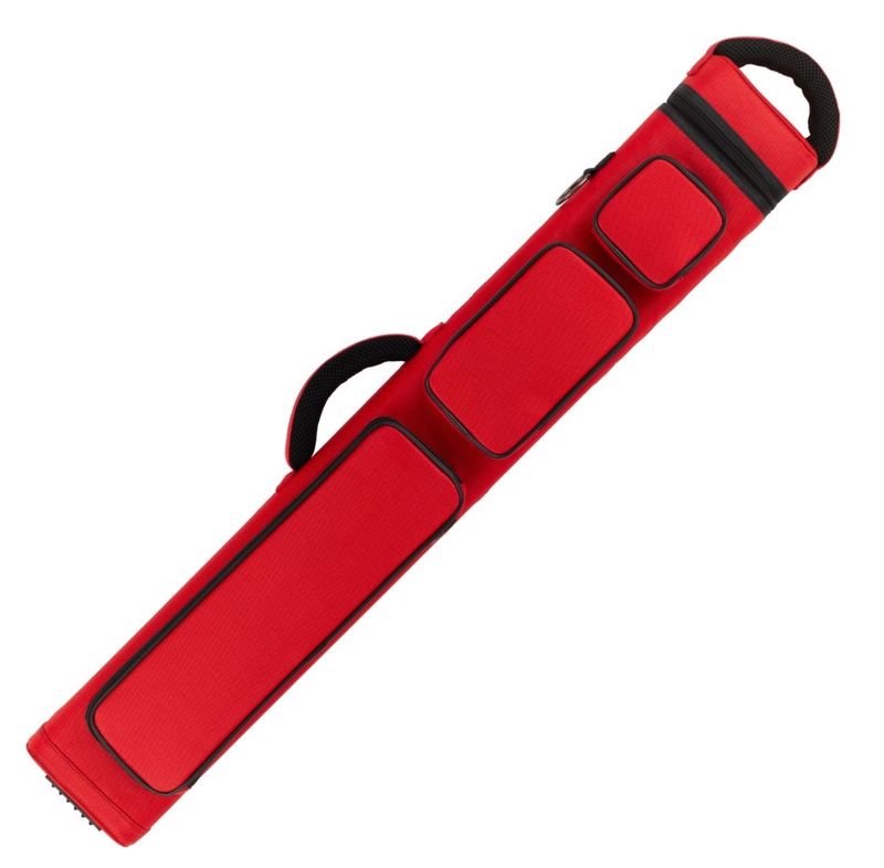 Action 2x4 Backpack Cue Case with Straps - RED