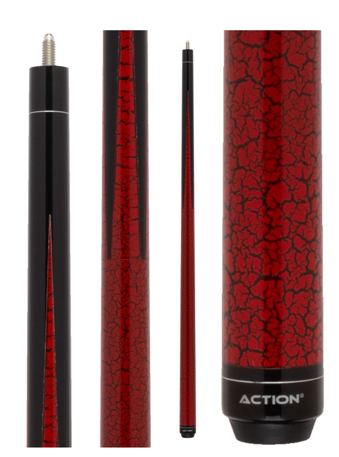 Action ACTBKH05 25oz RED &amp; Black Heavy Break Cue
