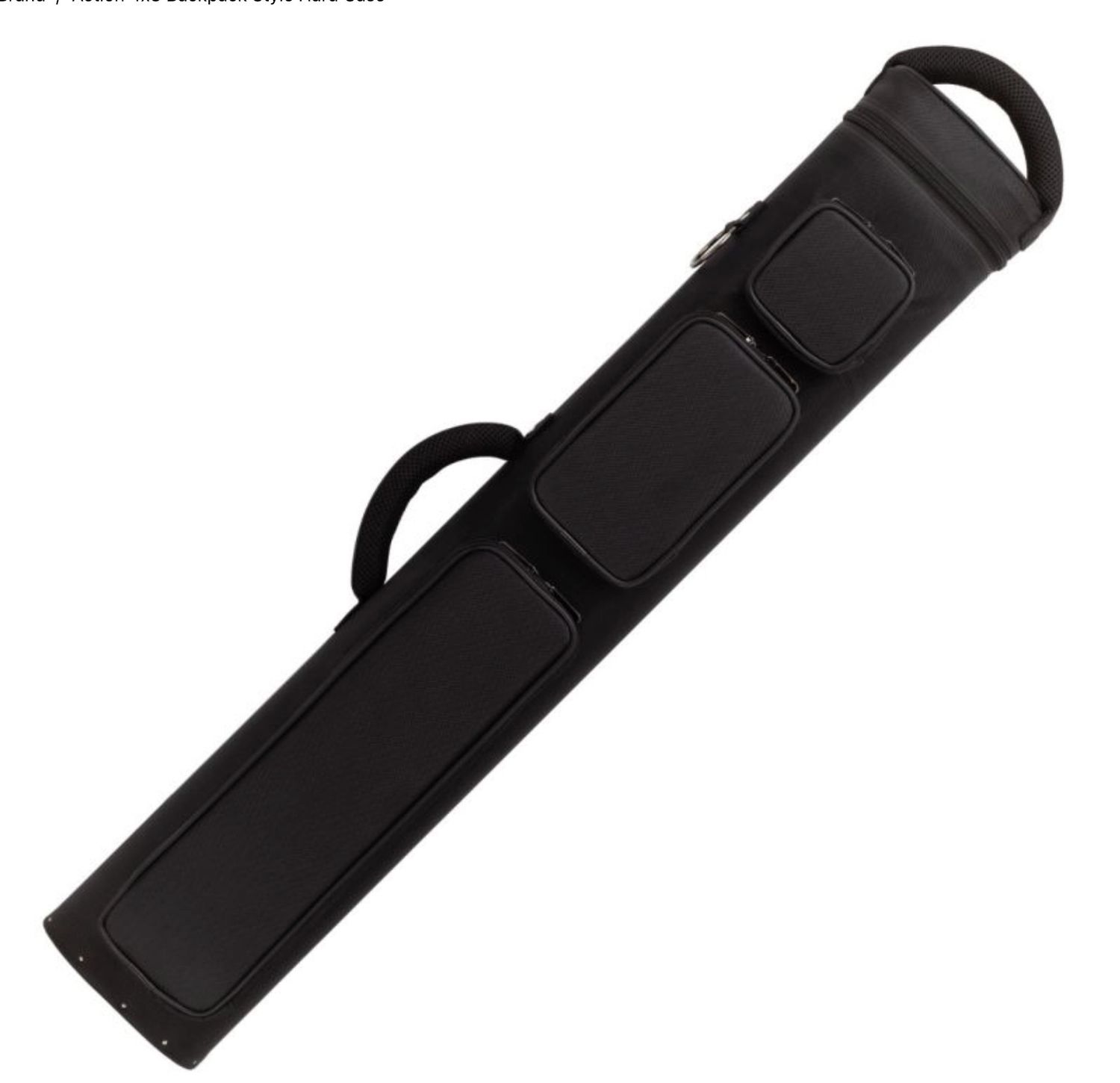 ACTION 4X8 HARD CASE BLACK WITH BACKPACK STRAPS