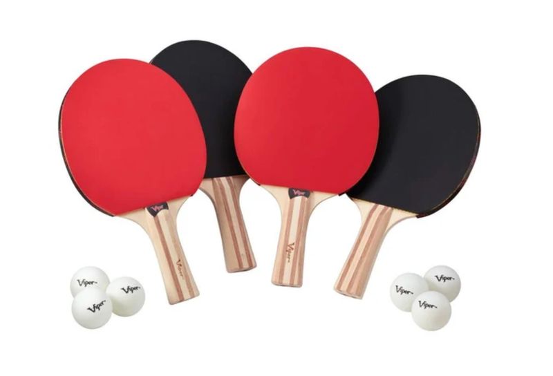 Viper two Star Tennis Table Four Racket and Six Balls set