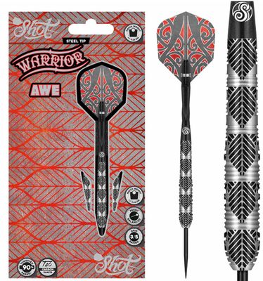Warrior Awe Steel tip dart set-22gm