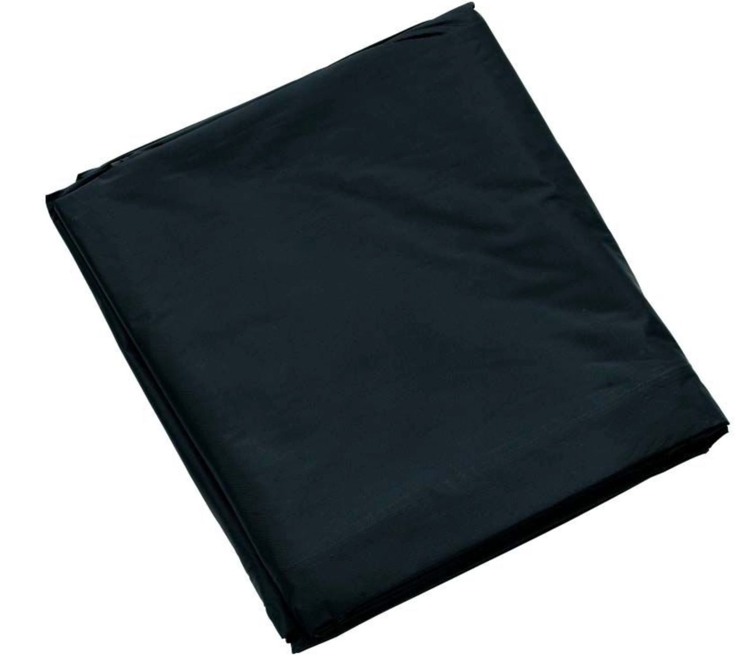 8' Plastic Pool Table Cover w/weighted Corners-Black