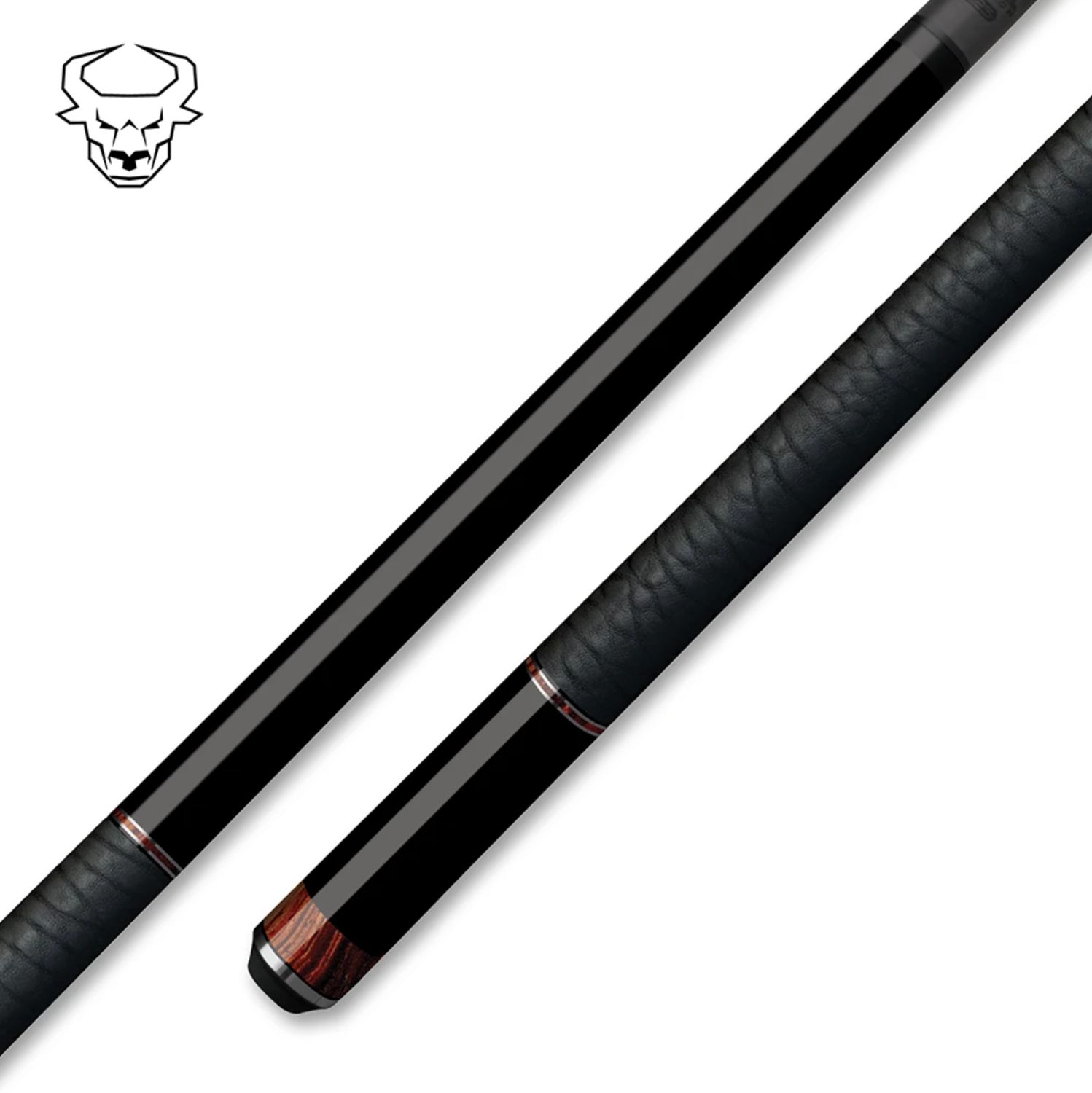 GRAY &amp; COCOBOLA CUE STICK WITH RK 11.75MM BULL CARBON SHAFT