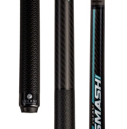 The Lucasi Smash Break Cue Stick with sports wrap