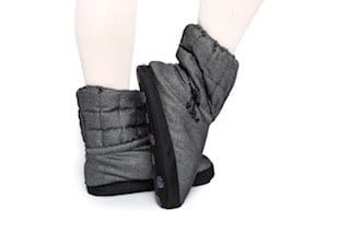 Sparkling Quilted Booties