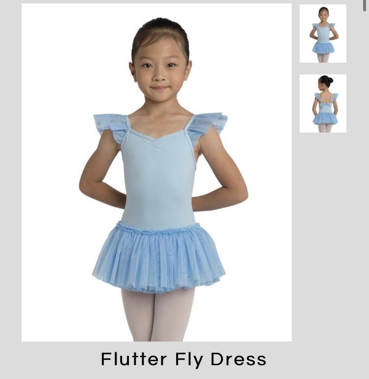 Danznmotion Pink Ballet Dress with glitter skirt penelope