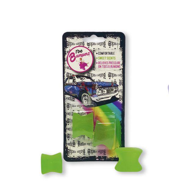Ballet Rocks scented toe bumpers