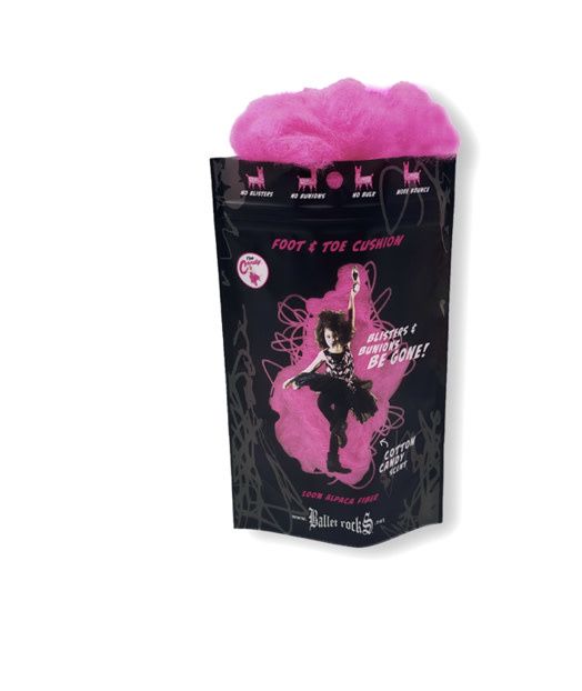 Ballet Rocks scented lambs wool/toe candy