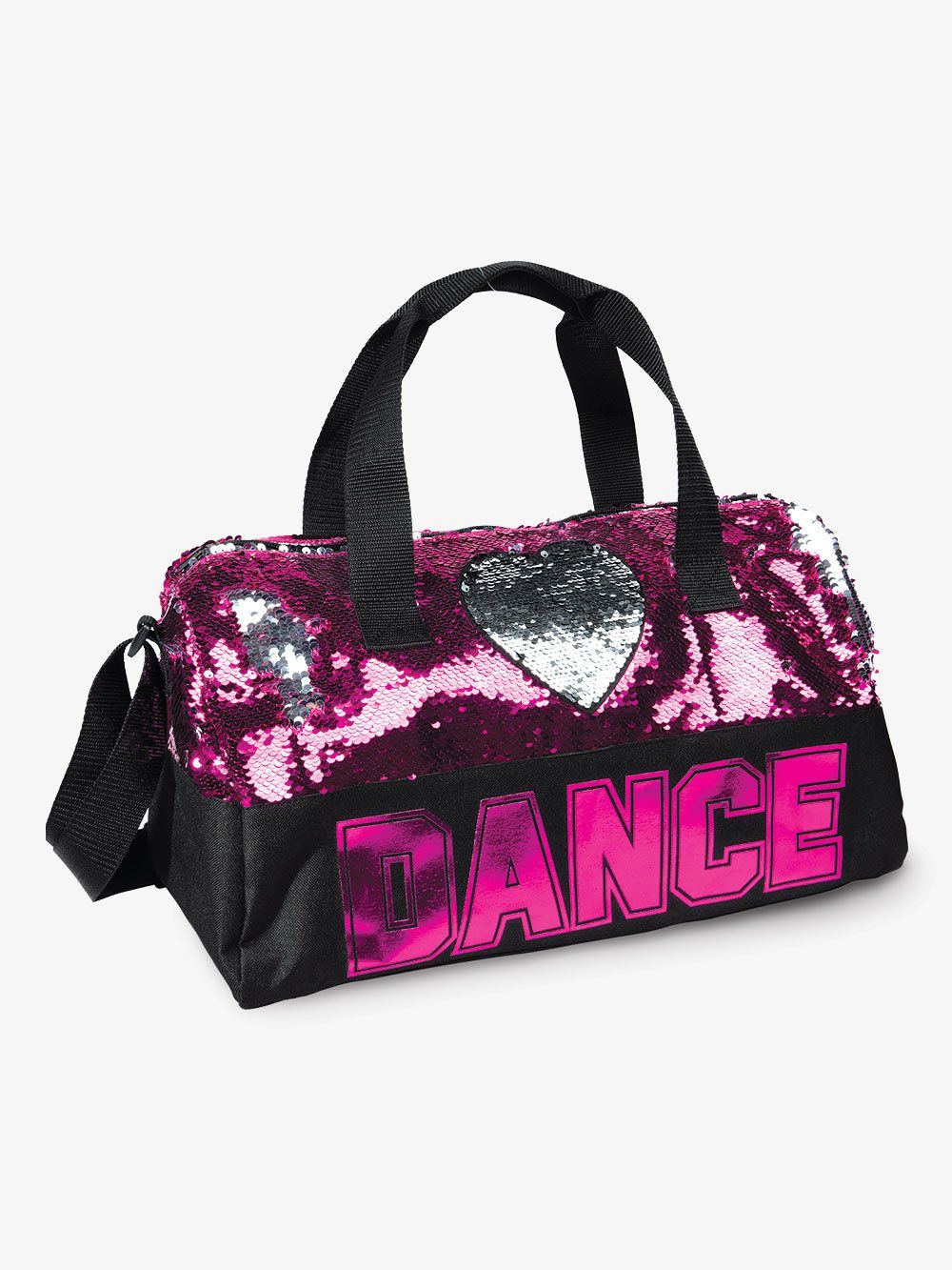 Danznmotion Sequin dance heart pink