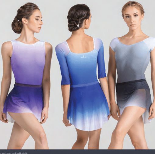 Majorie Pull on Ombre Skirt