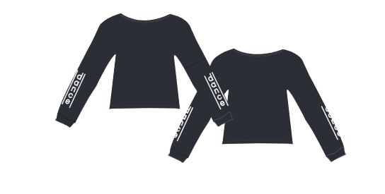 Brooklyn cropped sweatshirt