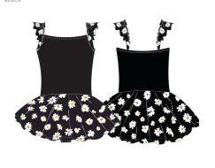 Ruby daisy tutu
