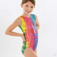 Girls eurotard Tank Gymnastics leotard